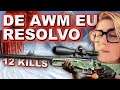 Deixa que de AWM eu RESOLVO SOZINHA!! - PUBG