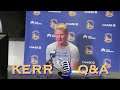 📺 Entire STEVE KERR interview from Golden State Warriors postgame after win at Sacramento Kings