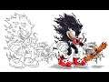 How to draw Sonic Venom