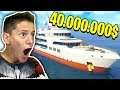 IL MIO YACHT da 40.000.000$ GIGANTE su GTA 5!! 😱 *INCREDIBILE*