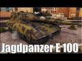 Достойный бой Jagdpanzer E 100 World of Tanks