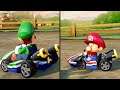 Mario Kart 8 Deluxe - Multiplayer - Shell Cup 100cc - Luigi vs Baby Mario