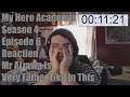 My Hero Academia Season 4 Episode 6 Reaction Mr Aizawa Is Very Father Like In This