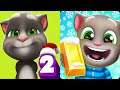 Talking Tom Gold Run vs My Talking Tom 2 Android Gameplay #40