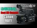 Unboxing Canon XA11 Compact Full HD Camera With 20x Zoom And 5 Axis Image Stabilization