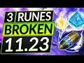 3 NEW RUNE Builds Make These Champions BEYOND BROKEN - 11.23 Runes - LoL Season 12 Guide