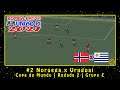 Bomba Patch: União PI 2021 (PS2) Copa do Mundo #2 Noruega x Uruguai | Rodada 2 | Grupo E