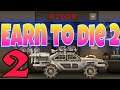 Earn to Die 2! Passage: drive a car crash zombies! Second phase! Part 2