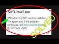 Fix Can't Install Woodturning 3D App Error On Google Play Store in Android & Ios Phone