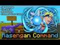 How to get a Rasengan Power in Minecraft using Command Block Trick!