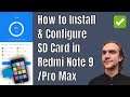 How to Install Memory Card in Redmi Note 9 / Redmi Note 9 Pro Max (Add more storage space)