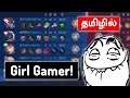 Met a Girl Gamer in Solo Q - Mobile Legends in Tamil