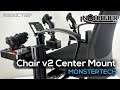 Middle Stick (Center) Mount for Sim Chair v2 - Monstertech