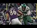 NFL Thursday 12/12 Baltimore Ravens vs New York Jets Full Game | NFL Week 16 (Madden)