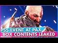 PS5 Event at PAX and PS5 Box Contents Leaked
