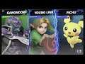 Super Smash Bros Ultimate Amiibo Fights – Request #14972 Ganondorf vs Young Link & Pichu