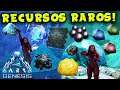TODOS OS RECURSOS RAROS ENCONTRADOS NO BIOMA LUNAR!!! ARK: Survival Evolved Genesis 2