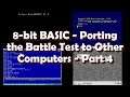 8-bit BASIC - Porting the Battle Test to Other Computers - Part 4