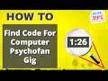 Cyberpunk 2077 - Code For Computer Psychofan Gig (Quicktips)