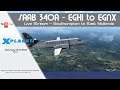 LES SAAB 340A | EGHI - EGNX | X-Plane 11