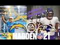 Madden NFL 21 Gameplay- "Lamar Jackson at Sofi Stadium" (Xbox One X, 4K HDR)