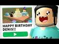 My fans made me a BIRTHDAY PARTY in Roblox!!