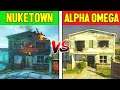 NUKETOWN ZOMBIES vs ALPHA OMEGA (Call of Duty BLACK OPS 2 vs BLACK OPS 4)