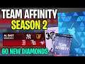 TEAM AFFINITY SEASON 2 IS INSANE! 60 NEW DIAMONDS! MLB The Show 21 Diamond Dynasty