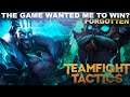 THE GAME WANTED ME TO WIN? FORGOTTEN TIME! | Hyper Roll: Teamfight Tactics