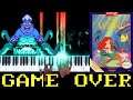The Little Mermaid (NES) - Game Over - Piano|Synthesia