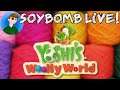Wah-OW! Yoshi's Woolly World (Wii U) - Part 2 | SoyBomb LIVE!