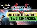 WE ARE FOOTBALL - Alle Spieler Werte - Bundesliga DLC