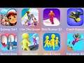 Blob Runner,Crash Master,I Am The Queen,Prankster,Subway Surf,Join & Clash,Giant Rush,Dentist Bling