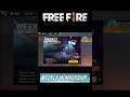 Free Fire Weekly Membership Subscription Problem #shorts
