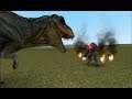 GMOD TREX VS DOOM Cyber Demon NPC battle