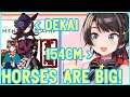 [Hololive] Subaru Discovers the Real Size of Horses [ENG SUB]