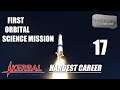 Kerbal Space Program | Hardest Career | 17 | First Orbital Science Mission
