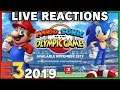 MARIO & SONIC AT THE OLYMPIC GAMES TOKYO 2020 - LIVE REACTIONS - DarkLightBros