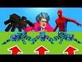 Minecraft PE : DO NOT CHOOSE THE WRONG CAVE SPIDER! (Scary Teacher, Spiderman & Mutant Spider)