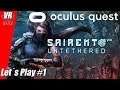 Sairento VR Untethered / Oculus Quest / Let´s Play #1 / German / Deutsch / Spiele / Test