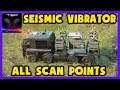 SnowRunner ► All Seismic Vibrator Scan Point Locations (Taymyr)