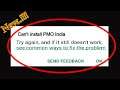 Solve Can't Install PMO India App Error On Google Play Store in Android & Ios Phone