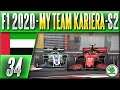 F1 2020 My Team | #34 | Finále 2. Sezóny! Bitva s Ferrari | CZ Let's Play (S2 - SAE)