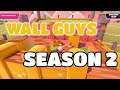 Fall Guys [Season 2] - New Map "WALL GUYS" - Gameplay