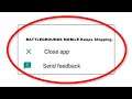 How To Fix BATTLEGROUNDS MOBILE Apps Keeps Stopping Error Android & Ios