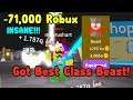 I Spent Over 70,000 Robux To Get Best Class Beast! - Saber Simulator