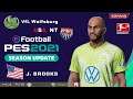 J. BROOKS face+stats (USA NT / VfL Wolfsburgo) How to create in PES 2021