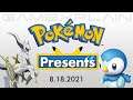 Pokémon Presents Coming August 18th! 28 Minutes Long!!