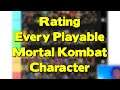 Rating Every Single Playable Mortal Kombat Character
