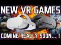 There are TONNES of NEW VR games coming SOON! // Oculus Quest, PC VR & PSVR